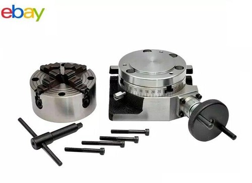 100mm rotary table with - 4"100mm,