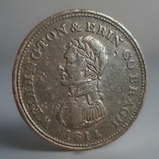 IRELAND, Dublin. E Stephens. Penny token 1813