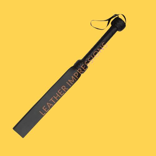 Spanking paddle real leather - paddle,