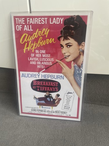 Laminated audrey hepburn - laminated,