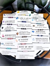 Crystal Bracelet, Gemstone Bracelet, Natural Stone Bracelet, Crystal Jewellery