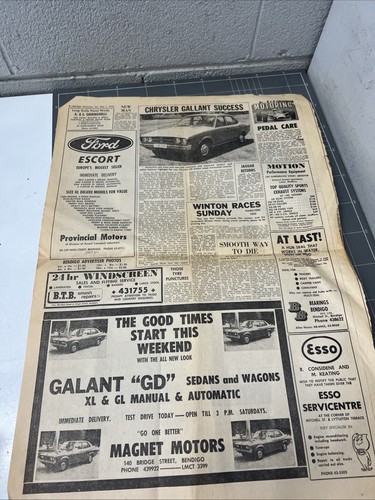 Vintage newspaper clipping - vintage,