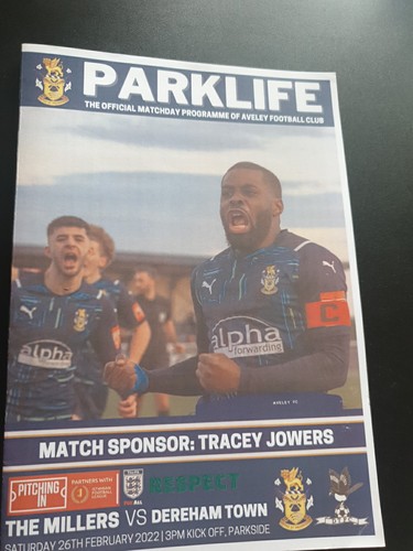 Aveley dereham town 26th - town,,