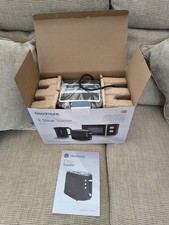 Goodmans 2 Slice Toaster Black