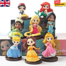 8Pcs Disney Princess Cartoon