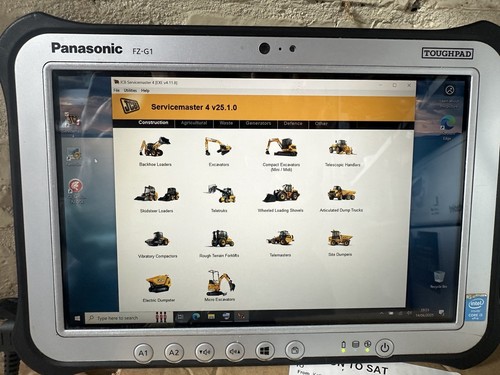 Panasonic tablet jcb - tablet, cummins