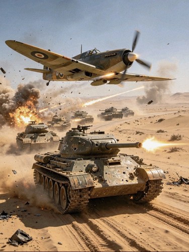 Ww2 spitfire atacking german - spitfire,