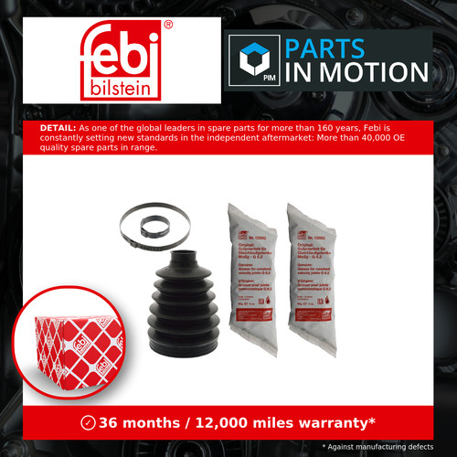 Joint boot fits ford focus - cv,