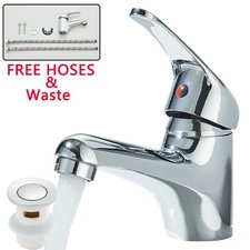Chrome Basin Mixer Tap Mono