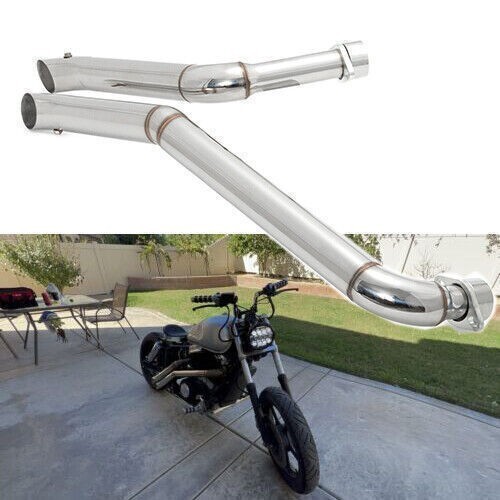 Chrome exhaust pipe - pipe, silencer