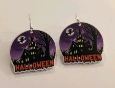 Halloween Scene Acrylic