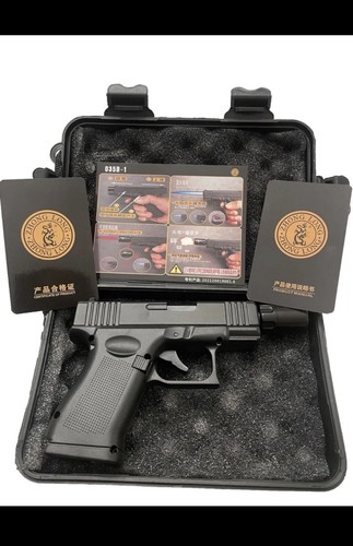 Gun shaped lighter metal - shaped,
