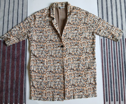 Cos knitted coat with - , pockets