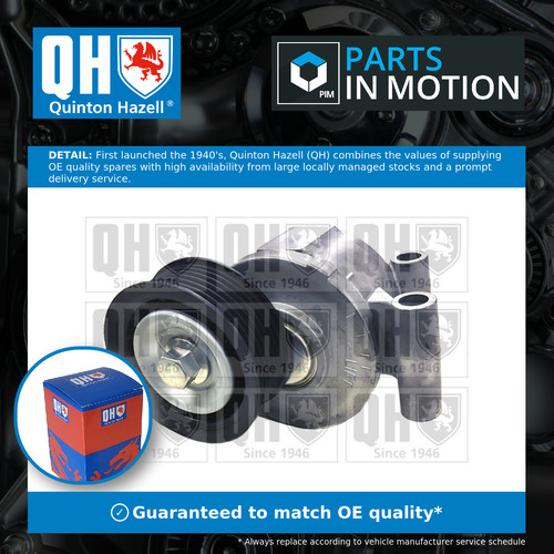 Aux belt tensioner fits - belt,
