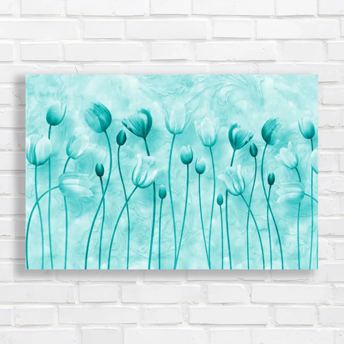 Wavy delicate tulips long - delicate,