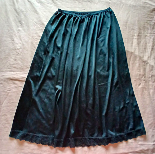 Images black lace half slip - lace,