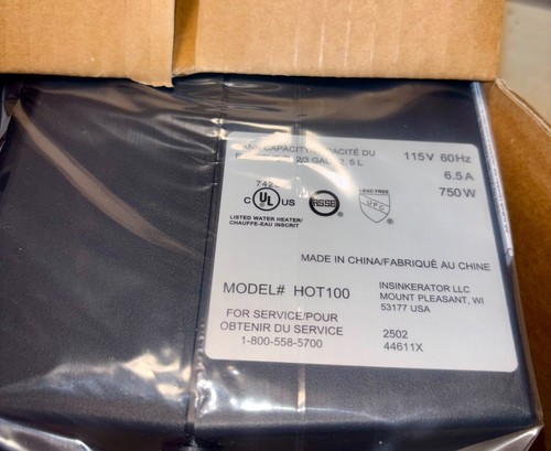 Factory new insinkerator hwt - factory,