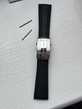 Breitling 22mm Black Rubber