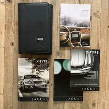 2007-2009 JAGUAR X TYPE OWNERS MANUAL HANDBOOK AND WALLET Ref19063