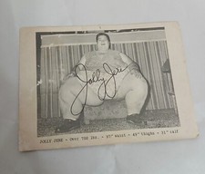 Vintage Signed Sideshow