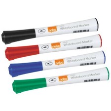 Nobo Glide Fine Drymarker for Dry Wipe Whiteboards Flipchart Pads Stationery