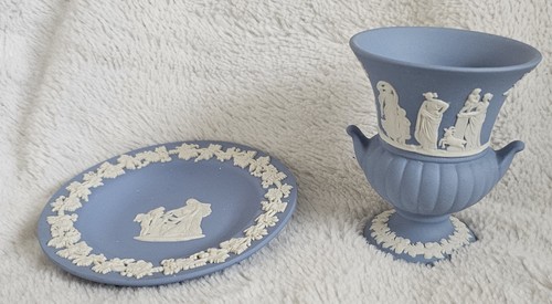 Wedgewood blue jasperware - wedgewood,