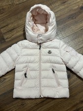 Moncler Pink Puffer Jacket For