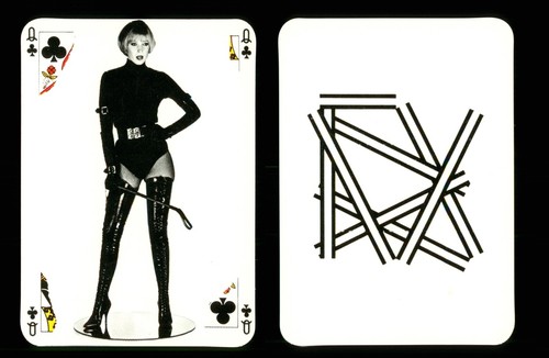 Playing card british - x,