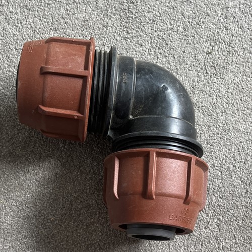 Plasson 63mm barrier elbow - 63mm,