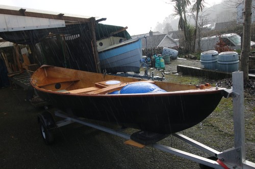 Sailing rowing dinghy - sailing/rowing, (dory)