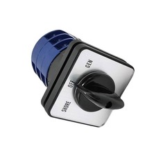 30 Amp Transfer Switch,Shore-Off-Gen Rotary Switch for RV,Motorhome,Truck,BoatmM