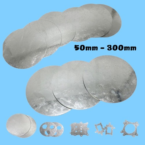 Galvanised round discs plate - round,