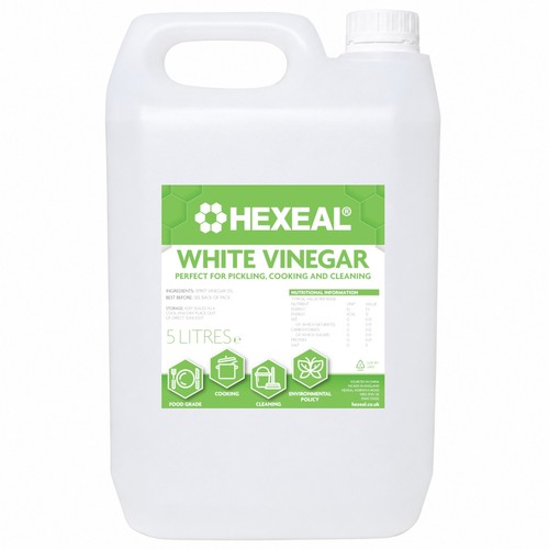 Hexeal white vinegar food - white,