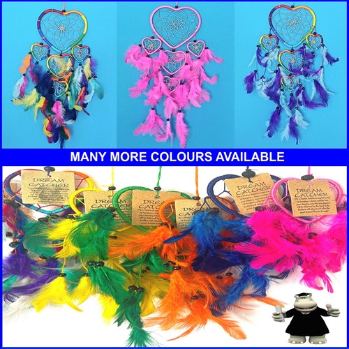 Dream catcher nylon heart - dream,