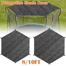 8/10FT Trampoline Sunshade Tent Cover Outdoor Trampoline Shade Protection Cover