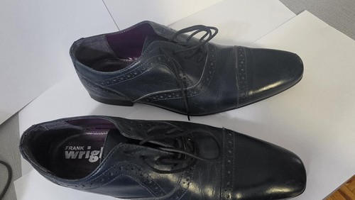Frank wright black leather - wright,