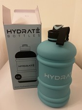 HYDRATE XL Jug 2.2 Litre Water Bottle - BPA Free, Flip Cap, Leak Proof Big Water