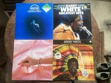 Barry White Lp’s X 4 Vinyl