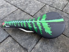 Fabric Christmas-themed Saddle. Used. Rare. 