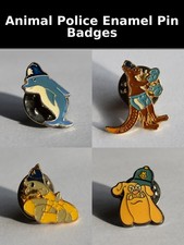 Police Enamel Lapel Pin Badge