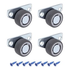 4Pcs Low Profile Caster, 1"