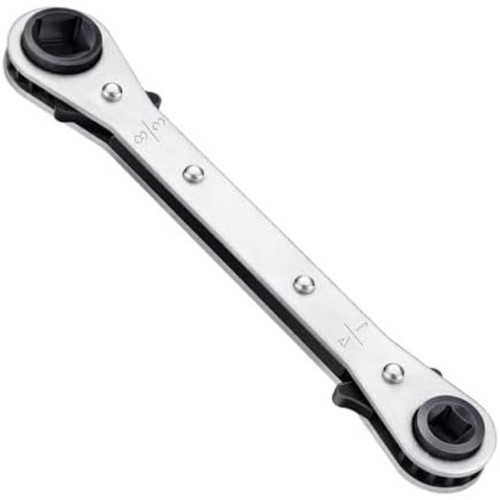 Hvac service wrench tools quad - hvac,