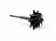Turbocharger wheel shaft - turbocharger,