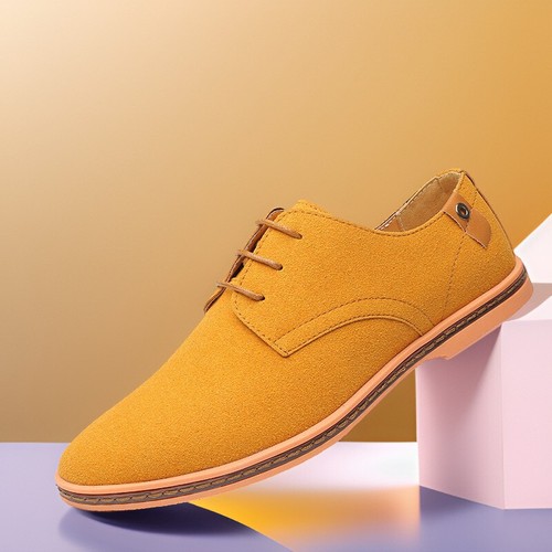 Mens faux suede derby - derby, shoes