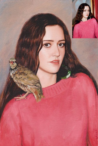 Custom oil portrait - custom,