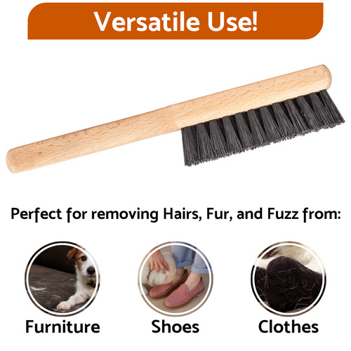 Small wooden clothes brush - small,