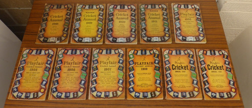 1948 1962 playfair cricket - playfair,