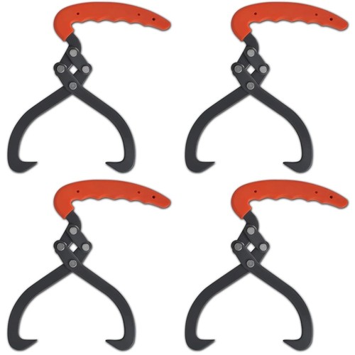 Log tongs with - 4x, handle