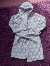 Girls F&F Dressing Gown 10-11 Years