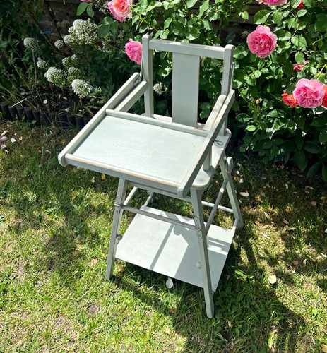 Vintage metamorphic high chair - vintage,